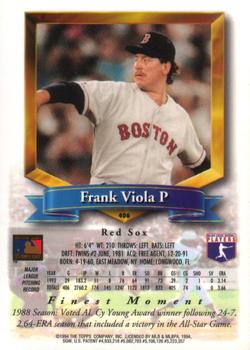 Frank Viola  baseball card collectible - Main Image 2