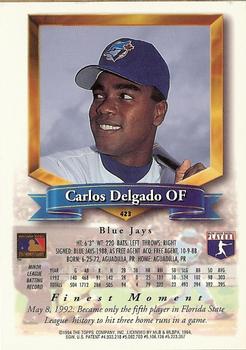 Carlos Delgado  baseball card collectible - Main Image 2