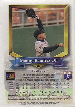 Manny Ramirez  baseball card collectible - Main Image 2