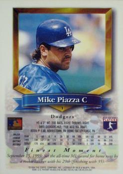 Mike Piazza  baseball card collectible - Main Image 2