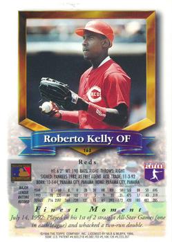 Roberto Kelly  baseball card collectible - Main Image 2