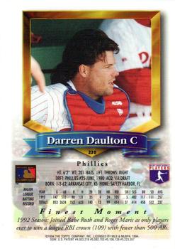Darren Daulton  baseball card collectible - Main Image 2