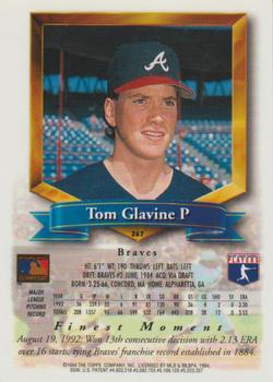 Tom Glavine  baseball card collectible - Main Image 2
