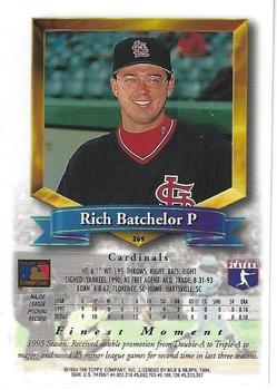 Rich Batchelor  baseball card collectible - Main Image 2