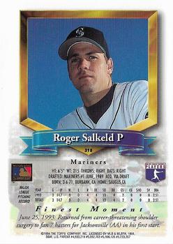 Roger Salkeld  baseball card collectible - Main Image 2