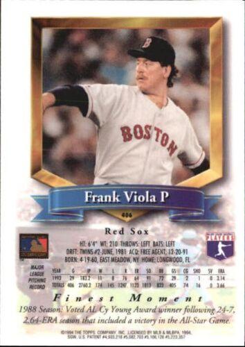 Frank Viola  baseball card collectible - Main Image 2