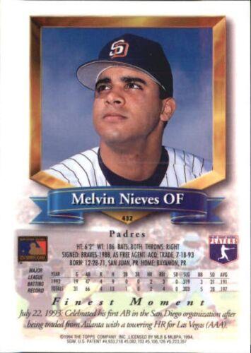 Melvin Nieves  baseball card collectible - Main Image 2