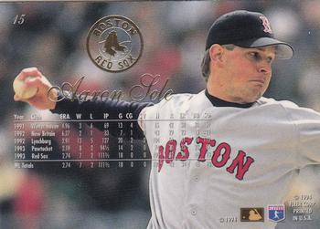 Aaron Sele  baseball card collectible - Main Image 2