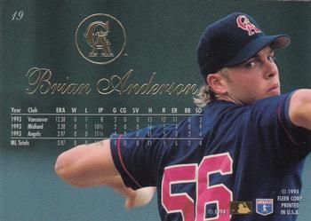 Brian Anderson  baseball card collectible - Main Image 2
