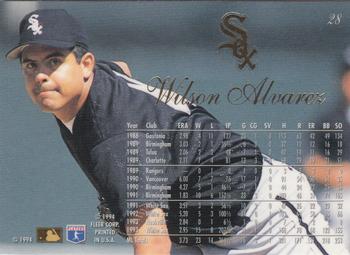Wilson Alvarez  baseball card collectible - Main Image 2