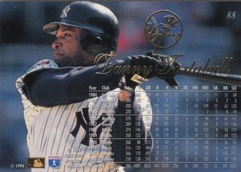 Danny Tartabull  baseball card collectible - Main Image 2