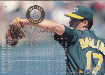 Ron Darling  baseball card collectible - Main Image 2