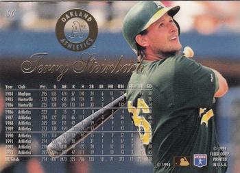 Terry Steinbach  baseball card collectible - Main Image 2