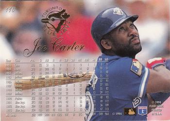Joe Carter  baseball card collectible - Main Image 2