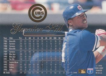 Glenallen Hill  baseball card collectible - Main Image 2