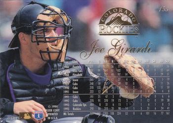 Joe Girardi  baseball card collectible - Main Image 2