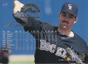 Armando Reynoso  baseball card collectible - Main Image 2