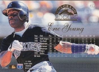 Eric Young  baseball card collectible - Main Image 2