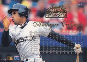 Andujar Cedeno  baseball card collectible - Main Image 2