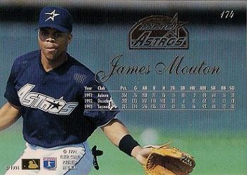 James Mouton  baseball card collectible - Main Image 2