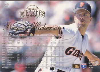 Bryan Hickerson  baseball card collectible - Main Image 2