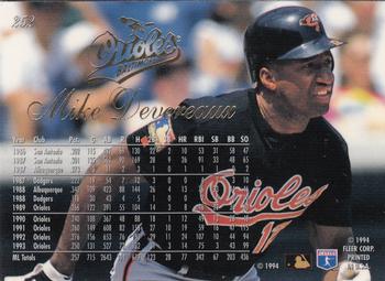 Mike Devereaux  baseball card collectible - Main Image 2