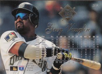 Greg Vaughn  baseball card collectible - Main Image 2