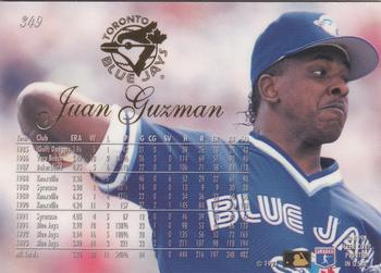 Juan Guzman  baseball card collectible - Main Image 2