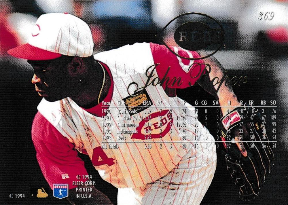 John Roper  baseball card collectible - Main Image 2