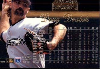 Doug Drabek  baseball card collectible - Main Image 2
