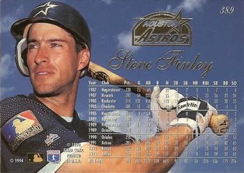 Steve Finley  baseball card collectible - Main Image 2