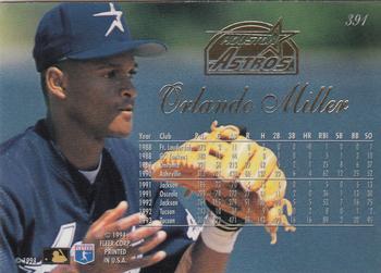 Orlando Miller  baseball card collectible - Main Image 2