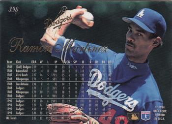 Ramon Martinez  baseball card collectible - Main Image 2
