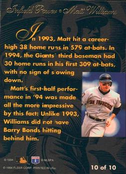 Matt Williams  baseball card collectible - Main Image 2
