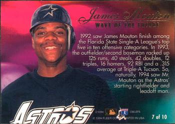 James Mouton  baseball card collectible - Main Image 2