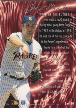 Joey Hamilton  baseball card collectible - Main Image 2