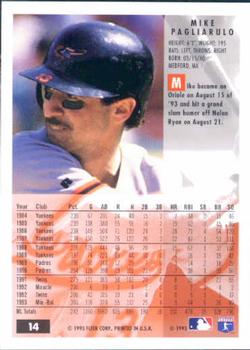 Mike Pagliarulo  baseball card collectible - Main Image 2