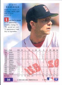 Scott Bankhead  baseball card collectible - Main Image 2