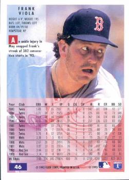 Frank Viola  baseball card collectible - Main Image 2