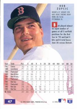 Bob Zupcic  baseball card collectible - Main Image 2
