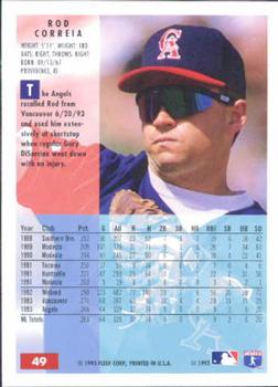 Rod Correia  baseball card collectible - Main Image 2
