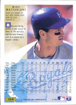 Mike Macfarlane  baseball card collectible - Main Image 2