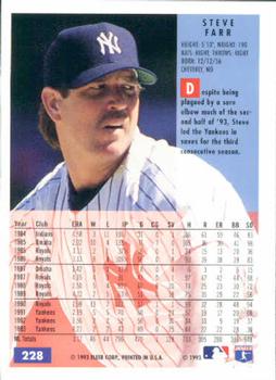 Steve Farr  baseball card collectible - Main Image 2