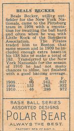 Beals Becker  baseball card collectible - Main Image 2