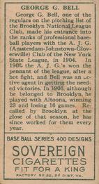George Bell  baseball card collectible - Main Image 2