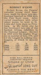 Bobby Byrne  baseball card collectible - Main Image 2