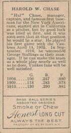 Hal Chase  baseball card collectible - Main Image 2