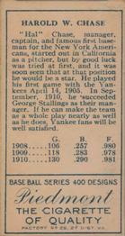 Hal Chase  baseball card collectible - Main Image 2