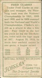 Fred Clarke  baseball card collectible - Main Image 2