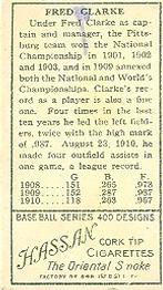 Fred Clarke  baseball card collectible - Main Image 2